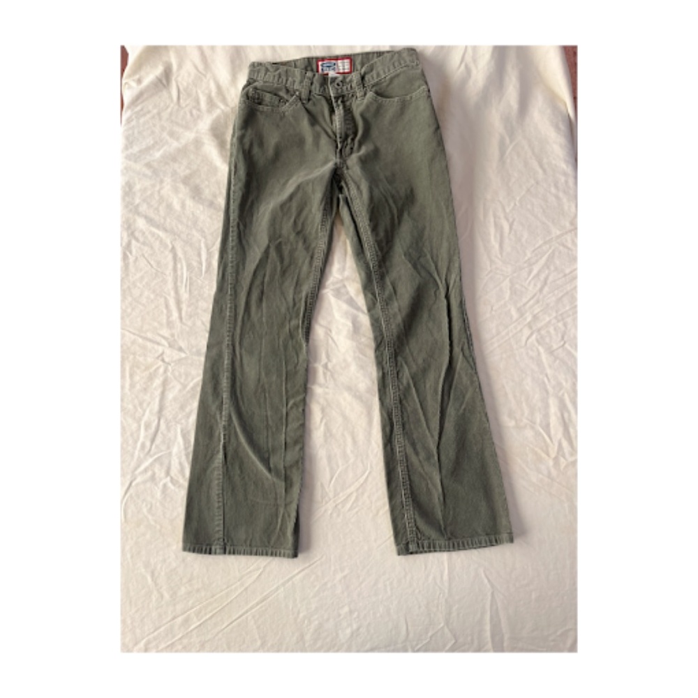 Old Navy Army Green Corduroy Pants Size 2